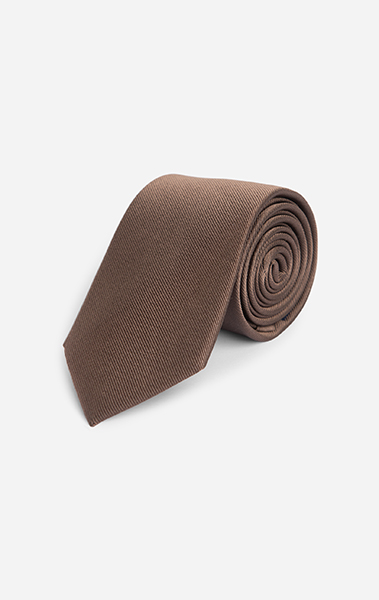 Toffee Twill Tie